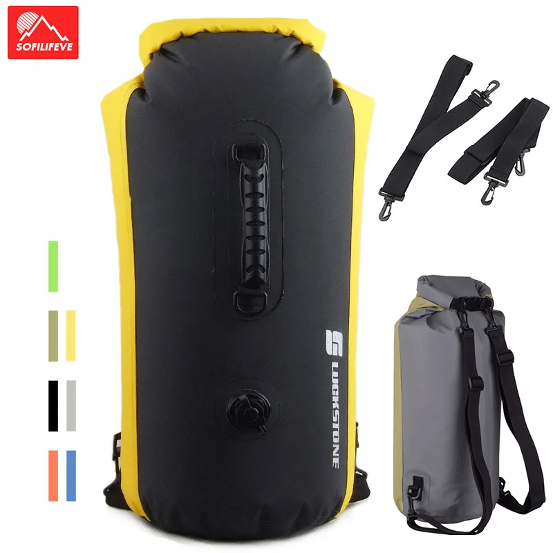 35/60L Waterproof Swimming Backpack Bag Outdoor Travel Kayak Rafting Dry Bag Sack Large Capacity Waterproof Boating Bag Rucksack
35/60L Waterproof Swimming Backpack Bag Outdoor Travel Kayak Rafting Dry Bag Sack Large Capacity Waterproof Boating Bag Rucksack