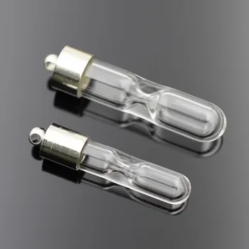 SNASAN 20pieces hourglass glass Vials Pendant metal cap GLASS BOTTLE nnecklace pendant jewelry making component
SNASAN 20pieces hourglass glass Vials Pendant metal cap GLASS BOTTLE nnecklace pendant jewelry making component