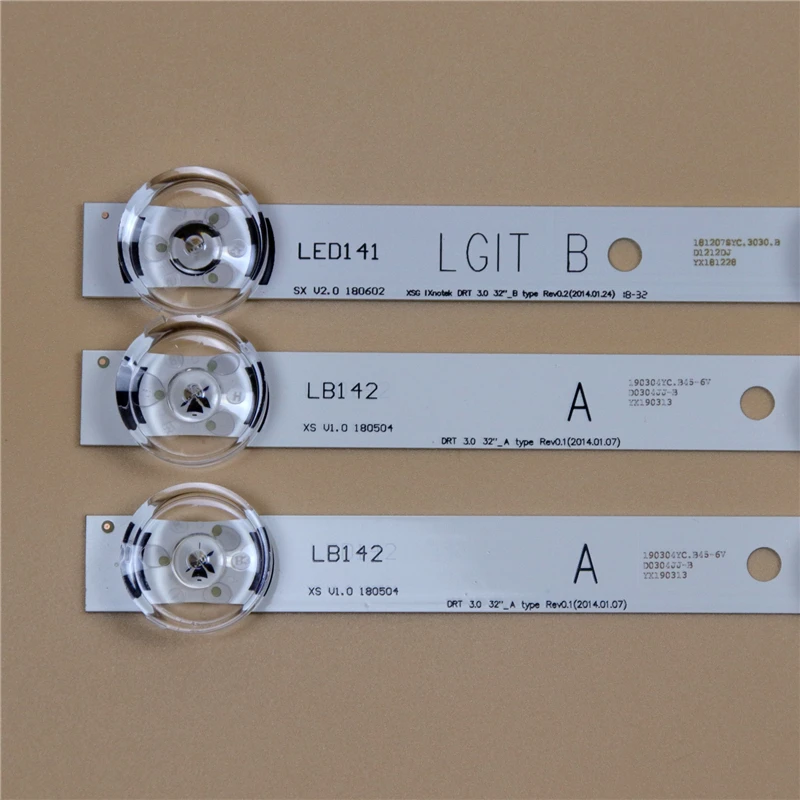 TV LED Bars For LG 32LY330C 32LY331C 32LY340C 32LY345C 32LY540H 32LY540S 32LY750H LED Backlight Strip Kit 6LED Lamp Lens 3 Bands
TV LED Bars For LG 32LY330C 32LY331C 32LY340C 32LY345C 32LY540H 32LY540S 32LY750H LED Backlight Strip Kit 6LED Lamp Lens 3 Bands