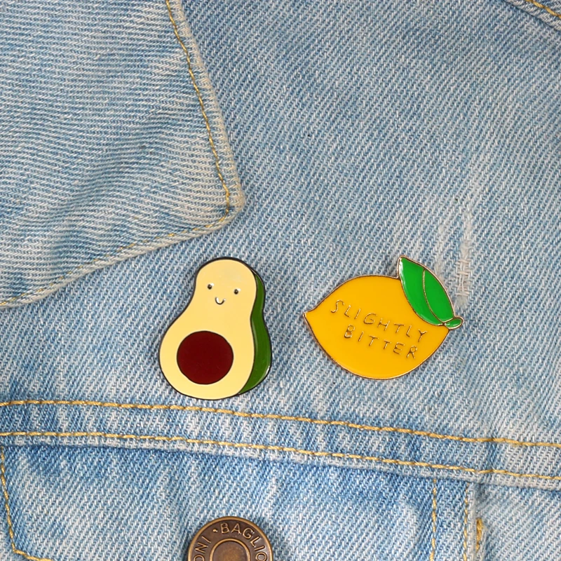 Fashion Fruits Brooch Avocado Lemon Cat Bee Enamel Pins for Women Jackets Lapel Pin Badge Cute Kids Metal Jewelry Lovers Gift
Fashion Fruits Brooch Avocado Lemon Cat Bee Enamel Pins for Women Jackets Lapel Pin Badge Cute Kids Metal Jewelry Lovers Gift