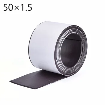Whole Sales 1M Brand New Magnetic sheet, 50x1.5mm, one side with white PVC, flexible magnet Width: 50mm thickness 1.5mm
Whole Sales 1M Brand New Magnetic sheet, 50x1.5mm, one side with white PVC, flexible magnet Width: 50mm thickness 1.5mm