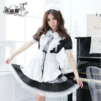 New Maid Cosplay Costume Pricess Lolita Dress Sexy Women Housewife COS Costumes for Halloween Free Shipping
New Maid Cosplay Costume Pricess Lolita Dress Sexy Women Housewife COS Costumes for Halloween Free Shipping