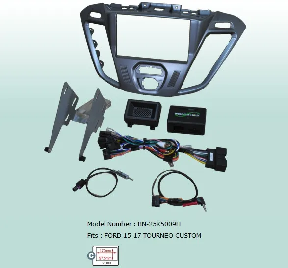 Car Fascias Radio Audio Panel Frame Dash Kit Steering Wheel Control Box For Ford Tourneo Custom 2015~2017 Free Shipping
Car Fascias Radio Audio Panel Frame Dash Kit Steering Wheel Control Box For Ford Tourneo Custom 2015~2017 Free Shipping