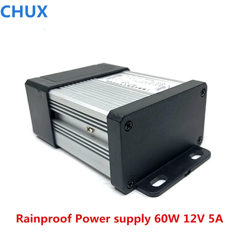 LED Outdoor Power Supply 60W 12VDC 5A CE ac to dc constant voltage Rainproof Switching Power Supply
LED Outdoor Power Supply 60W 12VDC 5A CE ac to dc constant voltage Rainproof Switching Power Supply