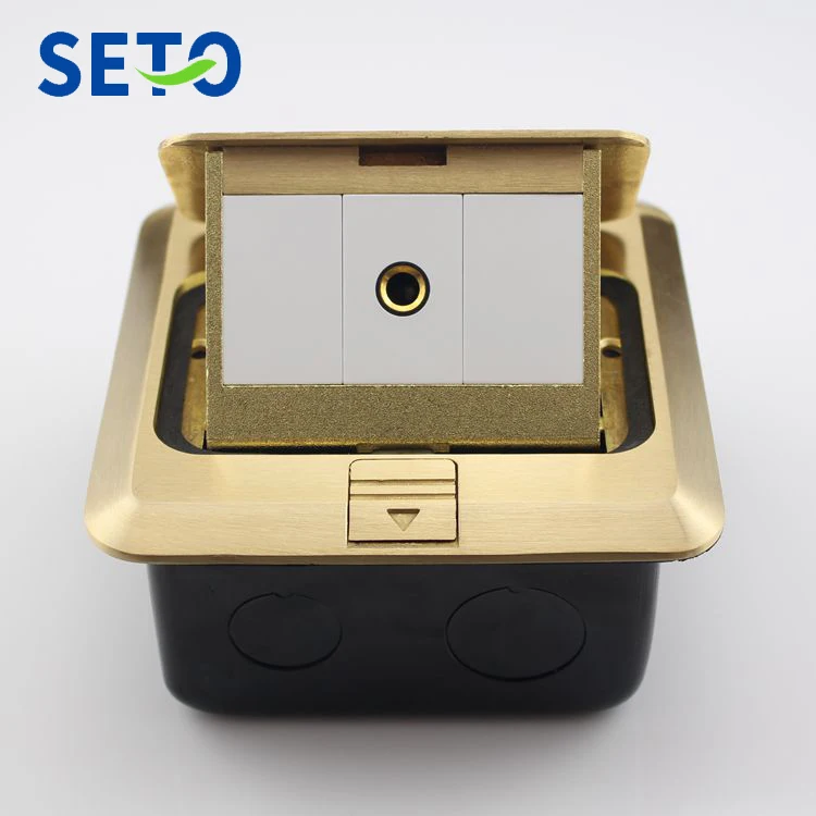 SeTo Pop-up Type Floor Socket Single Port 6.35mm Microphone Connector Socket Wall Plate Keystone Floor Receptacle
SeTo Pop-up Type Floor Socket Single Port 6.35mm Microphone Connector Socket Wall Plate Keystone Floor Receptacle