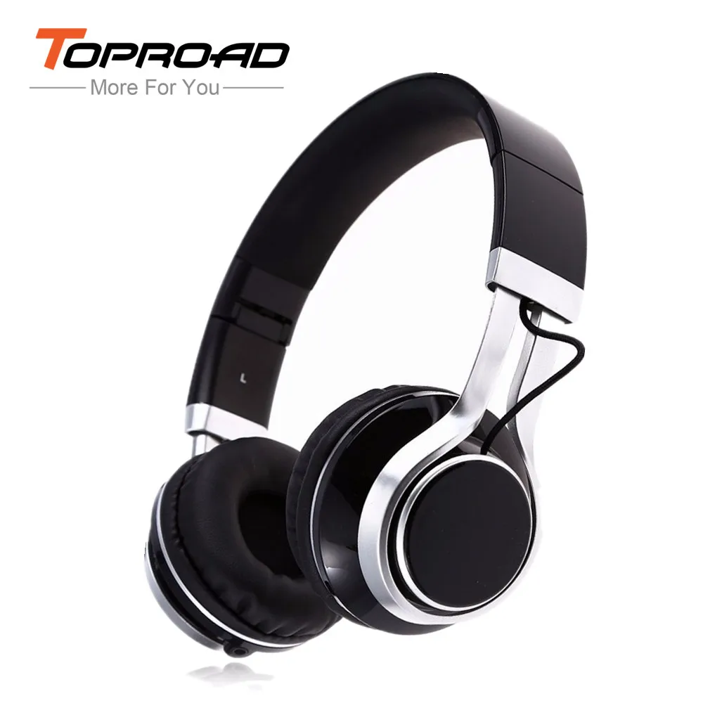 TOPROAD EP16 Wired Foldable Headphone Stereo Noise Cancelling Headset with Mic Portable 3.5mm Earphone for Mobile Phone Computer
TOPROAD EP16 Wired Foldable Headphone Stereo Noise Cancelling Headset with Mic Portable 3.5mm Earphone for Mobile Phone Computer