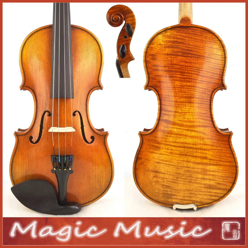 1/4 Size Violin! Antonio Stradivarius 1714 "Soil" Copy Master Level 1/4 Violin, European Spruce & handmade oil varnish
1/4 Size Violin! Antonio Stradivarius 1714 "Soil" Copy Master Level 1/4 Violin, European Spruce & handmade oil varnish