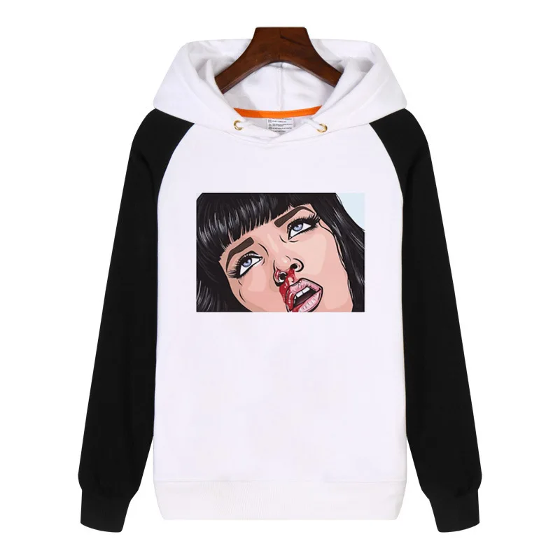 Movie Mia Wallace Pulp Fiction Hoodies men women Sweatshirts Streetwear Clothes Thick Fleece Clothing Sportswear GA575
Movie Mia Wallace Pulp Fiction Hoodies men women Sweatshirts Streetwear Clothes Thick Fleece Clothing Sportswear GA575