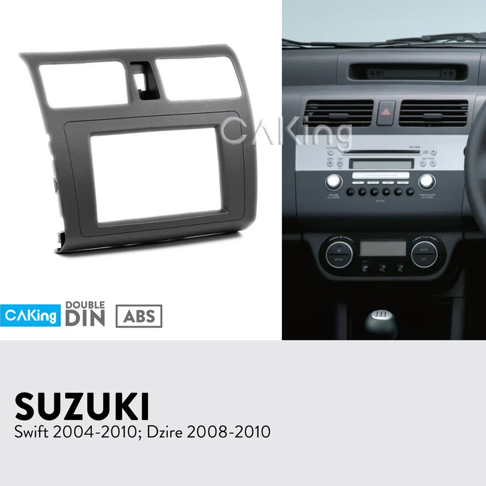 Car Fascia Radio Panel for SUZUKI Swift 2004-2010 Dash Fitting Kit Install Facia Plate Bezel Stereo Adapter Console Cover Trim
Car Fascia Radio Panel for SUZUKI Swift 2004-2010 Dash Fitting Kit Install Facia Plate Bezel Stereo Adapter Console Cover Trim
