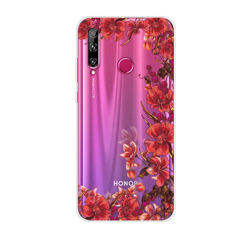 For Honor 10i Case Honor 10i HRY-LX1T Silicone tpu Back Cover Phone Case For Huawei Honor 10i Honor10i 10 i 6.21 inch Fundas Bag (12)