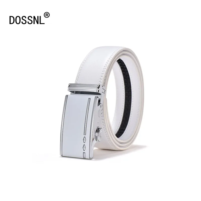 DOSSNL Belt Men's Brand Designer High Quality Men's Leather Belt Fashion White Automatic Buckle Belt Cinturon Hombre A062
DOSSNL Belt Men's Brand Designer High Quality Men's Leather Belt Fashion White Automatic Buckle Belt Cinturon Hombre A062