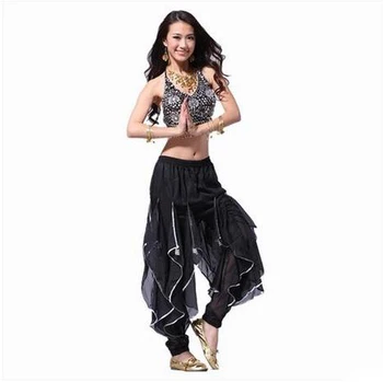 NEW! mesh and chiffon belly dance suit sleeveless top and belt and trousers 2pcs women belly dance set 9 colors
NEW! mesh and chiffon belly dance suit sleeveless top and belt and trousers 2pcs women belly dance set 9 colors