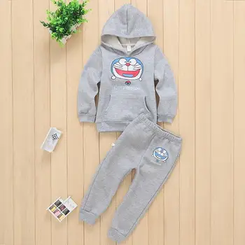Winter cotton children clothing sets hooded jacket thick velvet outerwear cartoon cat Doraemon printing boy child hoodies fleece
Winter cotton children clothing sets hooded jacket thick velvet outerwear cartoon cat Doraemon printing boy child hoodies fleece
