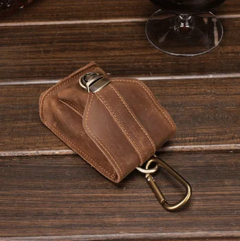 Top Selling Vintage Layer Cowhide Cigarette Box Lighter Holder Cigar Case New Genuine Leather Waist Pack Boyfriend Gift LFB404
Top Selling Vintage Layer Cowhide Cigarette Box Lighter Holder Cigar Case New Genuine Leather Waist Pack Boyfriend Gift LFB404