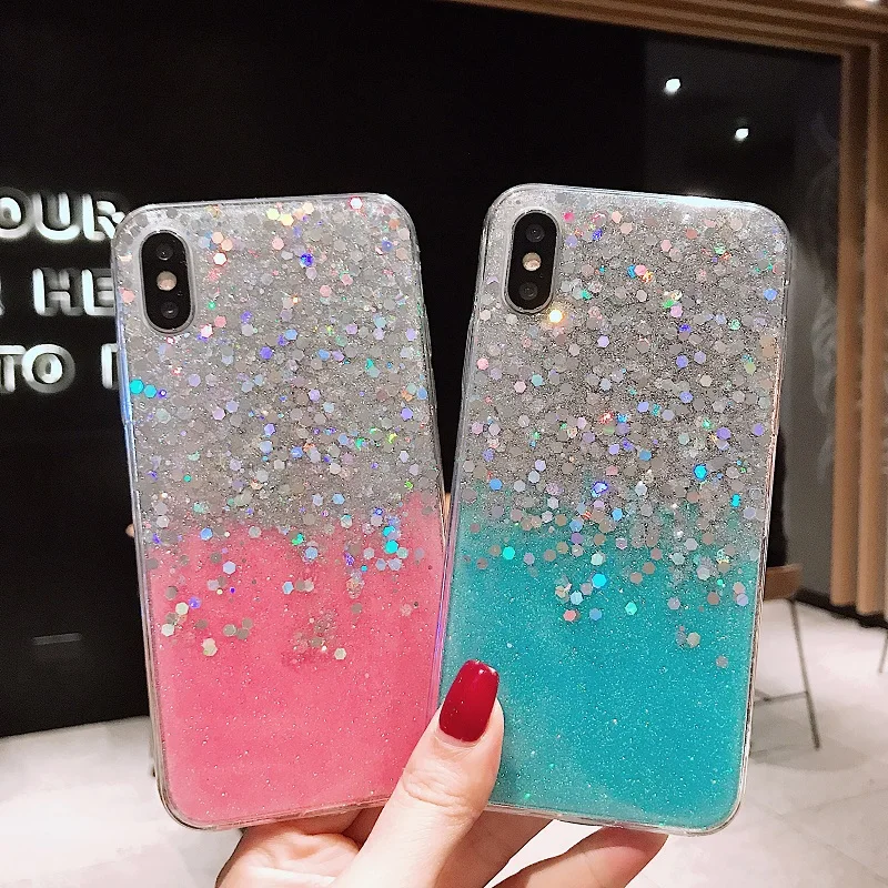 Luxury Sparkling Dots Phone Case for Iphone X Xs Max Pink Blue Glitter Clear Tpu Case for Iphone 6s 7 8plus Xr Soft Back Cover
Luxury Sparkling Dots Phone Case for Iphone X Xs Max Pink Blue Glitter Clear Tpu Case for Iphone 6s 7 8plus Xr Soft Back Cover