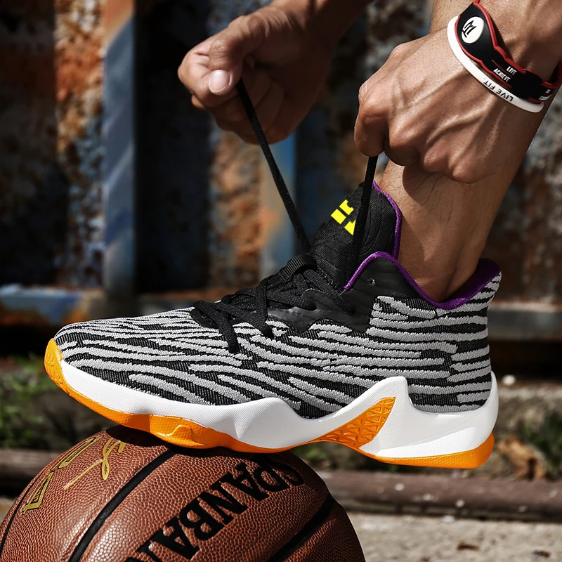 2018 Men Basketball Sneakers New Breathable Mesh Sports Shoes for Men Basketball Shoes Light Jogging Walking Footwear
2018 Men Basketball Sneakers New Breathable Mesh Sports Shoes for Men Basketball Shoes Light Jogging Walking Footwear