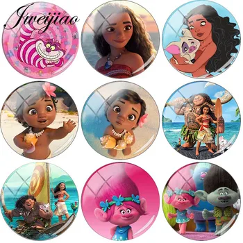 JWEIJIAO Cartoon Princess Moana Photo DIY Glass Cabochon & Glass Dome For Keychain Bracelet Earrings Jewelry Findings Custom
JWEIJIAO Cartoon Princess Moana Photo DIY Glass Cabochon & Glass Dome For Keychain Bracelet Earrings Jewelry Findings Custom