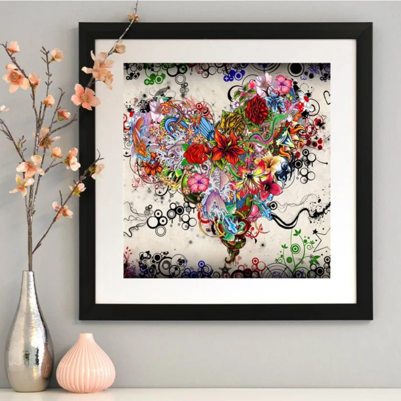 5D DIY Diamond Painting Heart Shape Full Diamond Covered Painting Art Adults Paint By Number Kits Paints
5D DIY Diamond Painting Heart Shape Full Diamond Covered Painting Art Adults Paint By Number Kits Paints