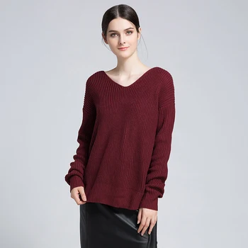 Autumn winter new fashion plus size women full sleeve knitted sweater new arrival comfortable backless sexy basic solid sweater
Autumn winter new fashion plus size women full sleeve knitted sweater new arrival comfortable backless sexy basic solid sweater