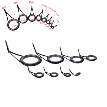 8pcs 8 Size Fishing Rod Guide Tip Top Ring Circle Pole Repair Kit Set Fishing Accessories 6# 8# 10# 12# 16# 20# 25# 30#
8pcs 8 Size Fishing Rod Guide Tip Top Ring Circle Pole Repair Kit Set Fishing Accessories 6# 8# 10# 12# 16# 20# 25# 30#