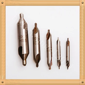 New 5 pcs HSS Silver Tone Combined Center Drills Countersinks Bit Set High quality 60 Degree Angle Bit Combined
New 5 pcs HSS Silver Tone Combined Center Drills Countersinks Bit Set High quality 60 Degree Angle Bit Combined