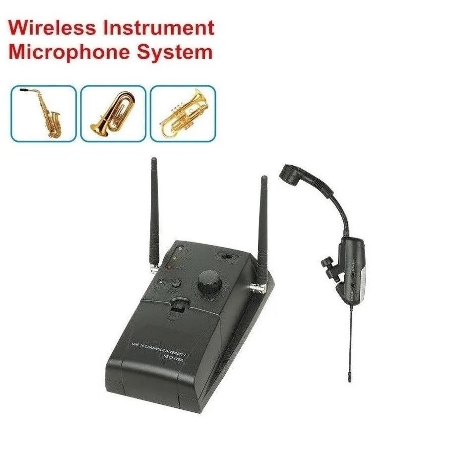 Bolymic Wireless Microphone,Digital Wireless Systems professional stage mics uhf 16 Channels For Saxophone Horn Tuba
Bolymic Wireless Microphone,Digital Wireless Systems professional stage mics uhf 16 Channels For Saxophone Horn Tuba