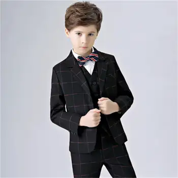 Children's suits Plaid Jackets Boys Small Suits Flower Girl Dresses Boys Presenters Piano Costumes Summer
Children's suits Plaid Jackets Boys Small Suits Flower Girl Dresses Boys Presenters Piano Costumes Summer