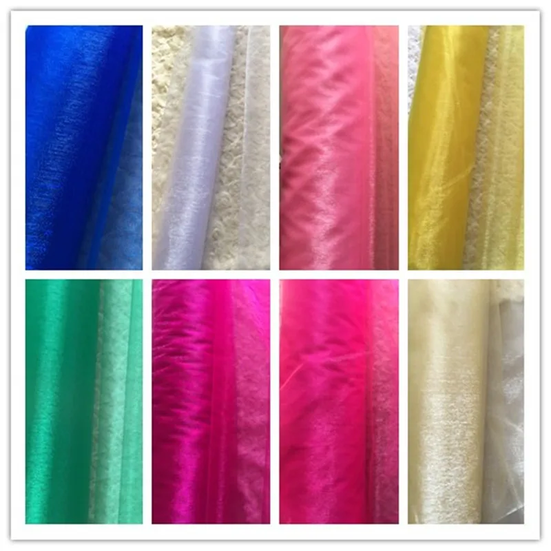 SASKIA 10Meter Gauze Fabric Tulle Fabrics For Wedding Decoration Polyestewr Yarn Material 150CM Width Red Champagne DIY
SASKIA 10Meter Gauze Fabric Tulle Fabrics For Wedding Decoration Polyestewr Yarn Material 150CM Width Red Champagne DIY