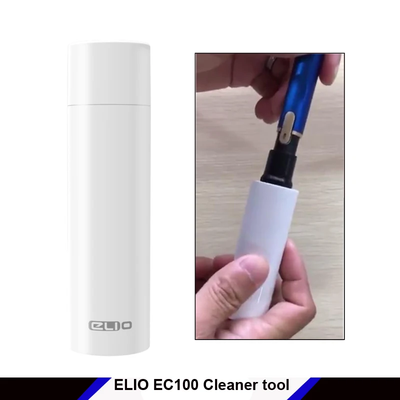 

Original ELIO EC-100 EC100 Electrical Cleaner Starter Kit wax dry herb solid/liquid tobacco cleaning tool set for Airistech