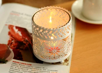 Factory Fast Delivery Super Offer Wedding Favor Pure White Pattern Candlestick With Glass Cup (with candles) Wholesale
Factory Fast Delivery Super Offer Wedding Favor Pure White Pattern Candlestick With Glass Cup (with candles) Wholesale