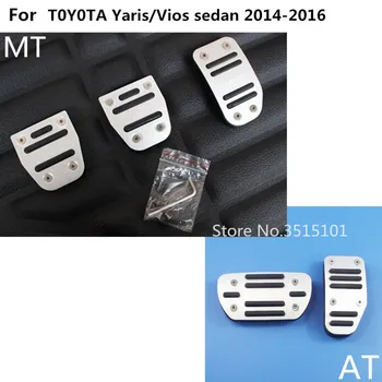 Car Styling Cover Aluminium Alloy Foot Gas/Petrol/Oil Brake Rest Lamp Trim Pedal For Toyota Vios/Yaris Sedan 2014 2015 2016
Car Styling Cover Aluminium Alloy Foot Gas/Petrol/Oil Brake Rest Lamp Trim Pedal For Toyota Vios/Yaris Sedan 2014 2015 2016