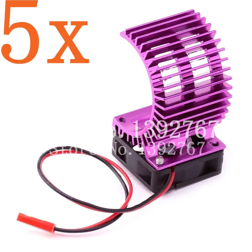 5Pcs For 540 550 Motor 7014 Alum Alloy Electric Motor Heatsink Proof Cover Heat Sink and Cooling Fan For RC Car 1/8 1/10 Model
5Pcs For 540 550 Motor 7014 Alum Alloy Electric Motor Heatsink Proof Cover Heat Sink and Cooling Fan For RC Car 1/8 1/10 Model