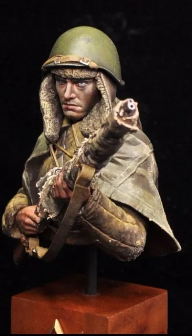200MM scale WW2 Soviet famous sniper Vasily WWII miniatures Resin bust Model Kit figure Free Shipping
200MM scale WW2 Soviet famous sniper Vasily WWII miniatures Resin bust Model Kit figure Free Shipping