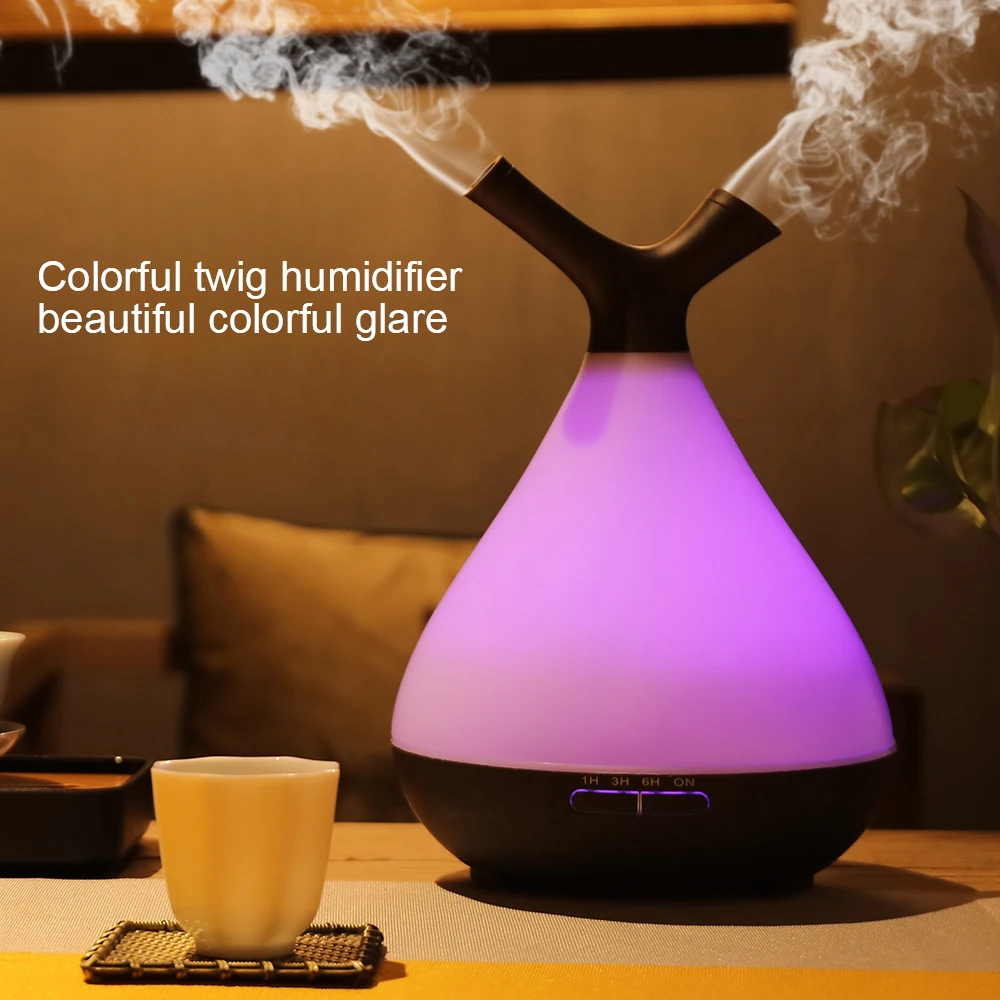 400ml Air Humidifier Ultrasonic Aromatherapy Essential Oil Aroma Diffuser with LED Night Light Mist Purifier atomizer for Home
400ml Air Humidifier Ultrasonic Aromatherapy Essential Oil Aroma Diffuser with LED Night Light Mist Purifier atomizer for Home