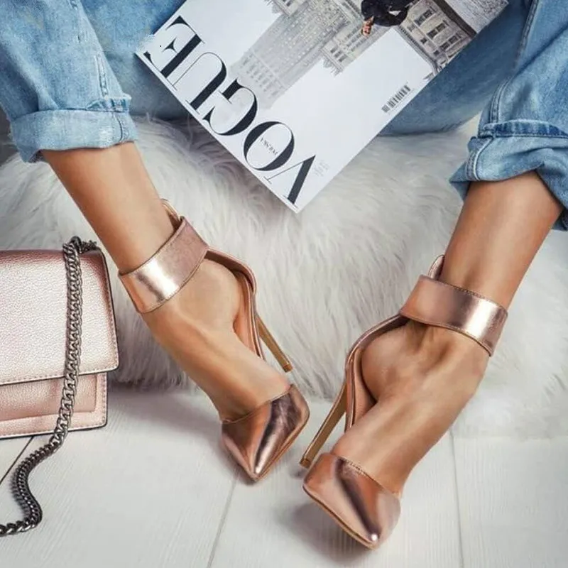 2019 new Champagne Gladiator Women Pumps Zipper Pointed Toe High Heels Sexy Lady Shoes Thin Heels Chaussure Femme Autumn
2019 new Champagne Gladiator Women Pumps Zipper Pointed Toe High Heels Sexy Lady Shoes Thin Heels Chaussure Femme Autumn