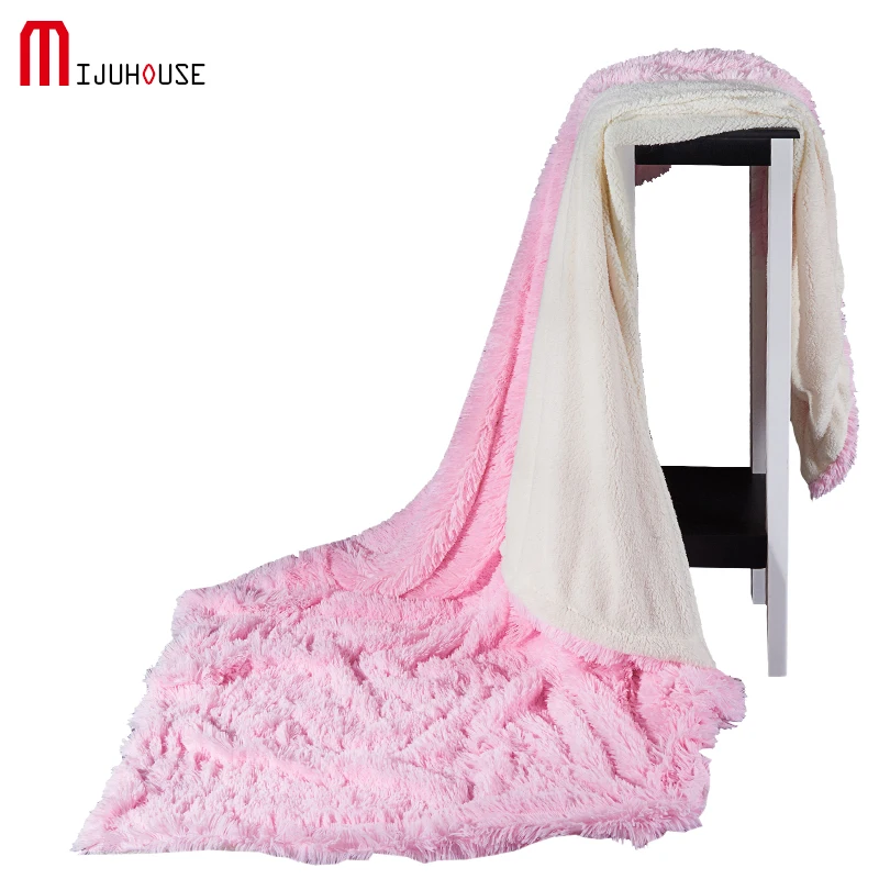 Velvet Mink + Flannel Fleece Blanket A/B Version 2 Layers Manta Borrego Sherpa Blanket For On Sofa/Bed High Quality Soft Throw
Velvet Mink + Flannel Fleece Blanket A/B Version 2 Layers Manta Borrego Sherpa Blanket For On Sofa/Bed High Quality Soft Throw
