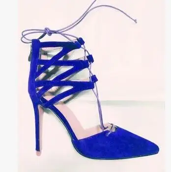 Super Fashion Women Ankle Strap Lace up Sandals Hollow out Peep Toe Sexy High Heels Stiletto 
Super Fashion Women Ankle Strap Lace up Sandals Hollow out Peep Toe Sexy High Heels Stiletto