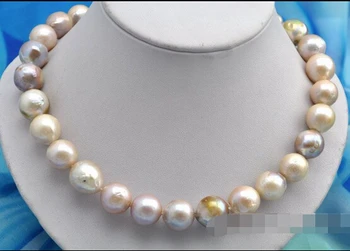FREE SHIPPING>>>18"15mm round baby pink purple reborn keshi pearl necklace
FREE SHIPPING>>>18"15mm round baby pink purple reborn keshi pearl necklace