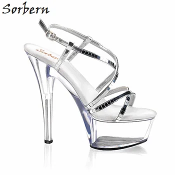 Sorbern Transparent Sole Handmade Sandals Fashion Shoes Women Designers Custom Color High Heel Ladies Sandals Size 8 Summer
Sorbern Transparent Sole Handmade Sandals Fashion Shoes Women Designers Custom Color High Heel Ladies Sandals Size 8 Summer