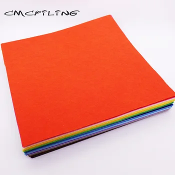 CMCYILING 40 Pcs/Set 30*30cm Felt Fabric 1 mm Thickness Polyester Cloth For Needlework DIY Sewing Dolls Crafts Felt Sheet
CMCYILING 40 Pcs/Set 30*30cm Felt Fabric 1 mm Thickness Polyester Cloth For Needlework DIY Sewing Dolls Crafts Felt Sheet
