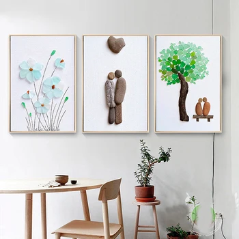 HAOCHU Nordic Abstract Blue Crystal Stone Flower Green Tree Decorative Canvas Painting Modern Room Wall Modular Pictures
HAOCHU Nordic Abstract Blue Crystal Stone Flower Green Tree Decorative Canvas Painting Modern Room Wall Modular Pictures