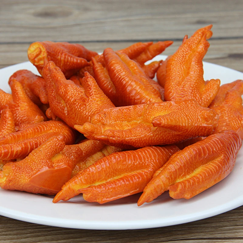 050 Simulation chicken feet model high simulation PVC chicken wings cooked food model fake chicken feet
050 Simulation chicken feet model high simulation PVC chicken wings cooked food model fake chicken feet