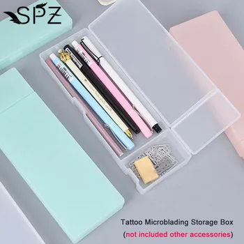 Plastic Tattoo Microblading Storage Box Cute Kawaii Transparent PP Pencil Case Eyebrow Manual Microblading Supplies Organizer
Plastic Tattoo Microblading Storage Box Cute Kawaii Transparent PP Pencil Case Eyebrow Manual Microblading Supplies Organizer