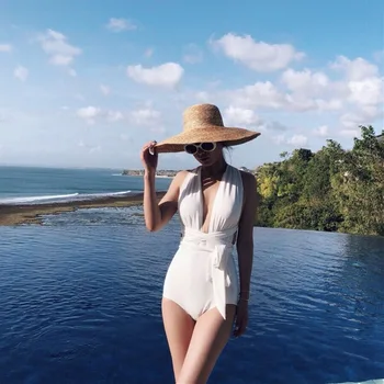 2019 Swimsuit Bathing Suit Women One Piece Beautiful Woman Swimsuits Female Sexy White Self Cultivation Beach Solid Spandex
2019 Swimsuit Bathing Suit Women One Piece Beautiful Woman Swimsuits Female Sexy White Self Cultivation Beach Solid Spandex