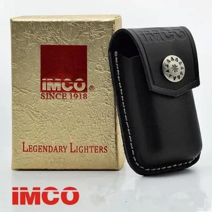 IMCO Lighter leather sheath 6700 portable cigarette Lighter cover box black leather clasp style lighter case pouch
IMCO Lighter leather sheath 6700 portable cigarette Lighter cover box black leather clasp style lighter case pouch