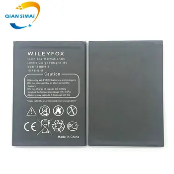 QiAN SiMAi 1PCS New 100% High Quality SWB0115 Battery For Wileyfox Swift Mobile Phone + Track Code
QiAN SiMAi 1PCS New 100% High Quality SWB0115 Battery For Wileyfox Swift Mobile Phone + Track Code