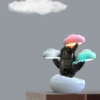 Smart Weather Forecast LED Night Light Cloud Shape Alarm Clock Table Lamp Human Body Induction Bedside Lamp Sensor Light Home
Smart Weather Forecast LED Night Light Cloud Shape Alarm Clock Table Lamp Human Body Induction Bedside Lamp Sensor Light Home