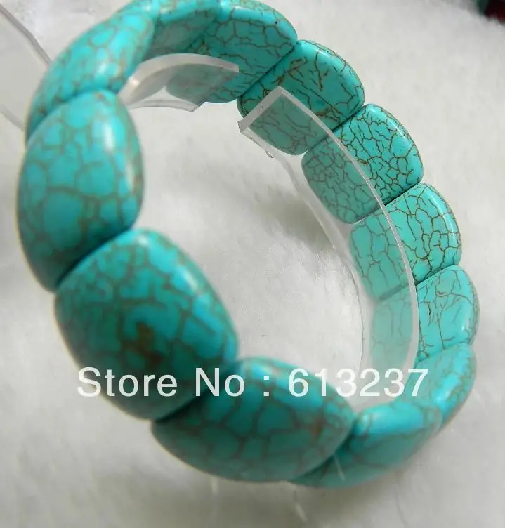 New Fashion 17-20mm Blue Turkey calaite Stone Strand Bracelet Bangle For Women Elegant Hot Sale Jewelry 7.5inch MY4677
New Fashion 17-20mm Blue Turkey calaite Stone Strand Bracelet Bangle For Women Elegant Hot Sale Jewelry 7.5inch MY4677