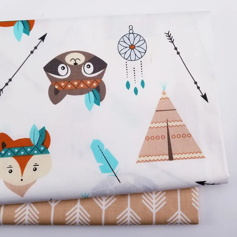 Cartoon Arrow Printing 100% Cotton Twill Fabric Quilting Textile Cotton Handmade DIY Sewing Children's Clothing Fabric
Cartoon Arrow Printing 100% Cotton Twill Fabric Quilting Textile Cotton Handmade DIY Sewing Children's Clothing Fabric