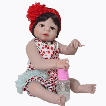 Full silicone reborn baby dolls newborn girl 22inch 55cm bebes reborn de silicone real bonecas child gift toy doll reborn
Full silicone reborn baby dolls newborn girl 22inch 55cm bebes reborn de silicone real bonecas child gift toy doll reborn